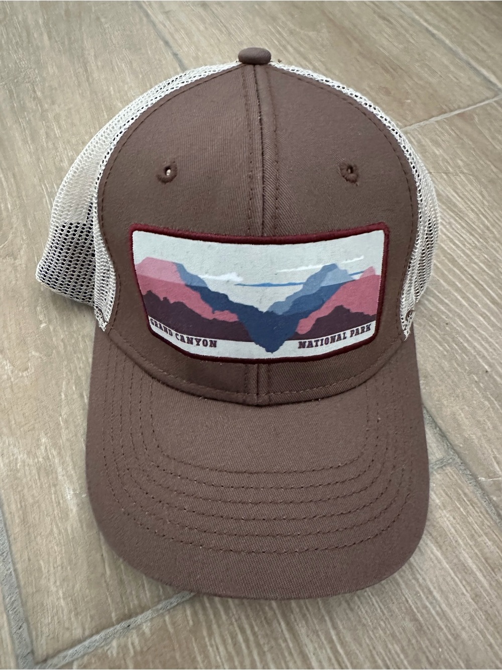 National parks foundation h3 headwear Grand Canyon trucker hat pink women’s